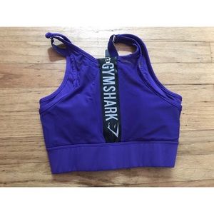 Gymshark purple sports bra